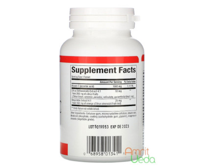 Vitamin C 1000 mg Natural Factors, 60 tabletek