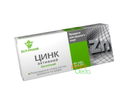 Zinc active Elite-Pharm, 80 tabletek