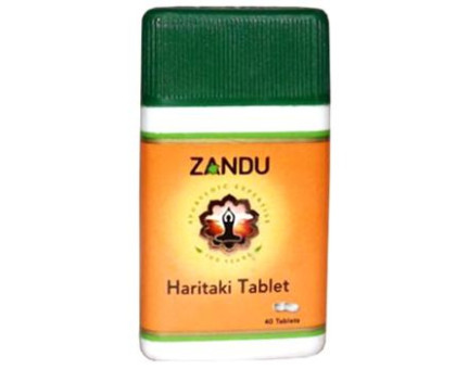 Haritaki Zandu, 40 tabletek - 26 gramy - 26 gramy