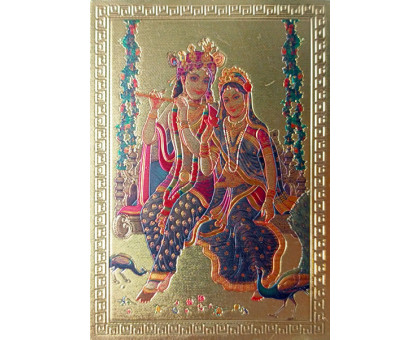 Magnes Kryszna i Radha (Magnet Krishna and Radha) Gana India