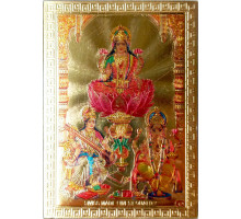 Magnes Lakshmi Sarasvati i Ganesh (Magnet Lakshmi Sarasvati and Ganesh)