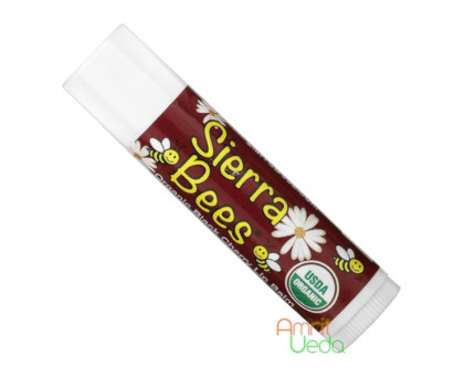 Lip balsam Black cherry Sierra Bees, 4 gramy