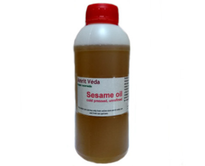 Black sesame olej Amrit Veda, 500 ml